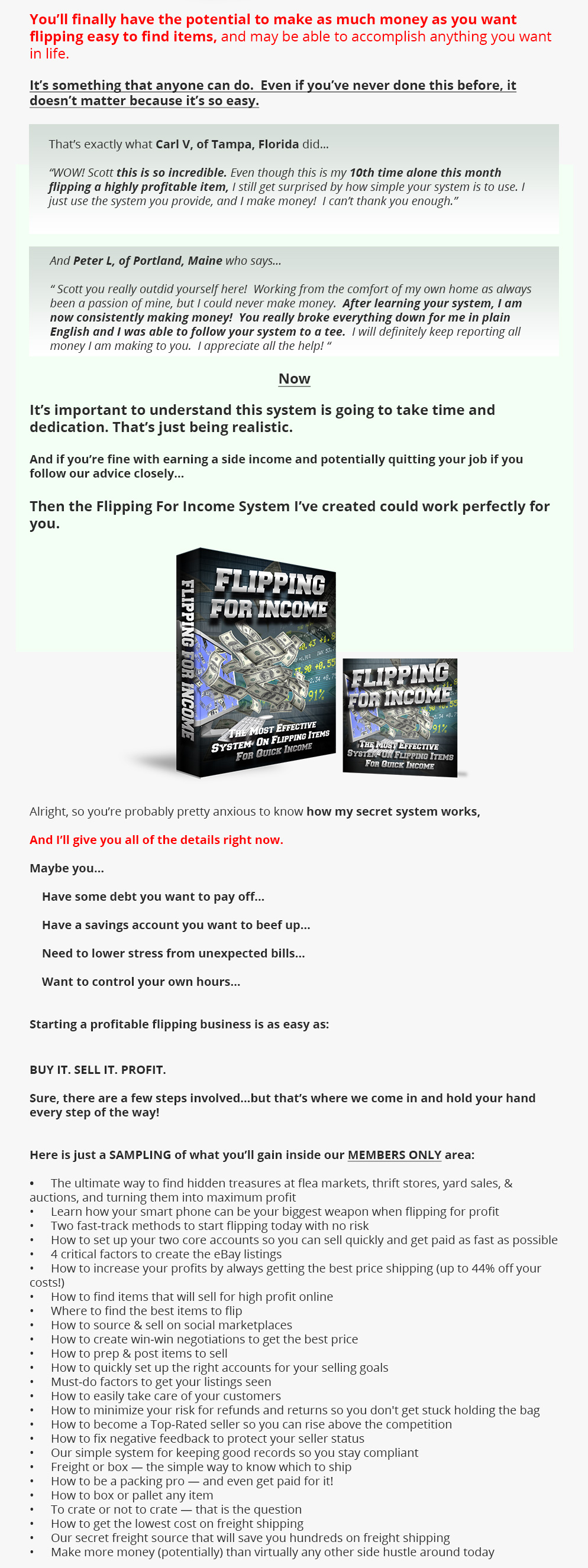 Flipping For Income